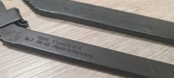 Stahlwille 20-42 and 45-90mm Pair of Adjustable C-Spanners - Image 4