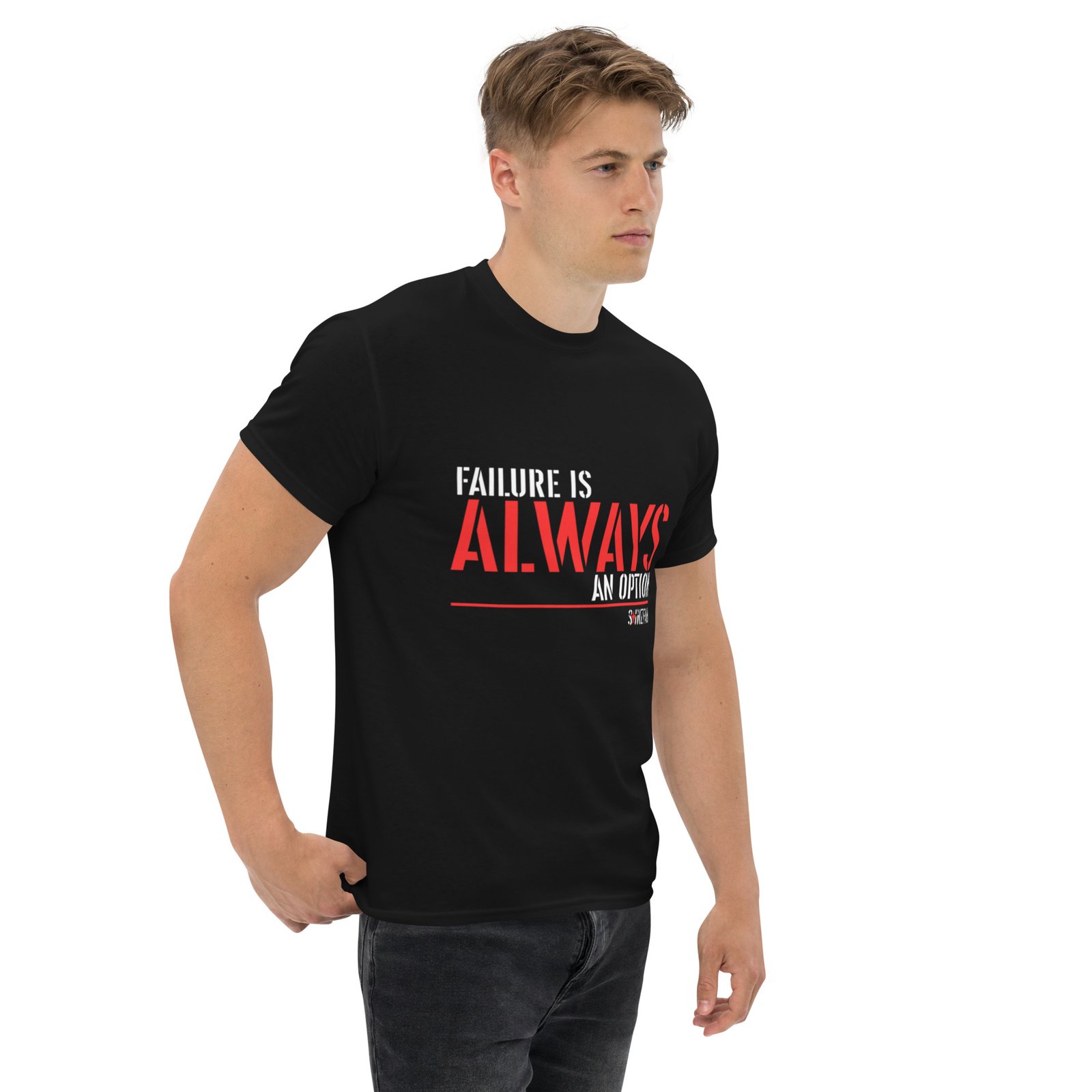 Failure Is Always an Option – SainzFab T-Shirt - Image 4